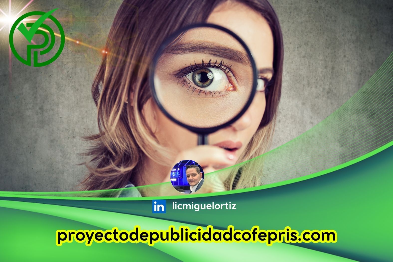 Servicios de creacion de proyecto de publicidad para cofepris